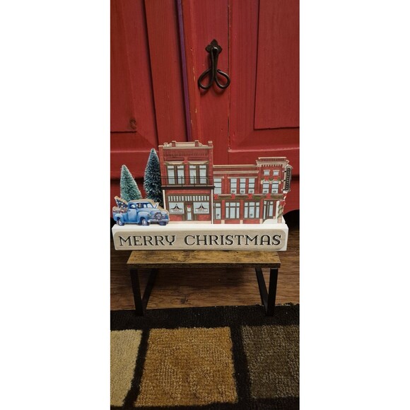 The Pioneer Woman Mercantile Holiday Village Lighted Christmas Decor Truck EUC - Picture 1 of 7